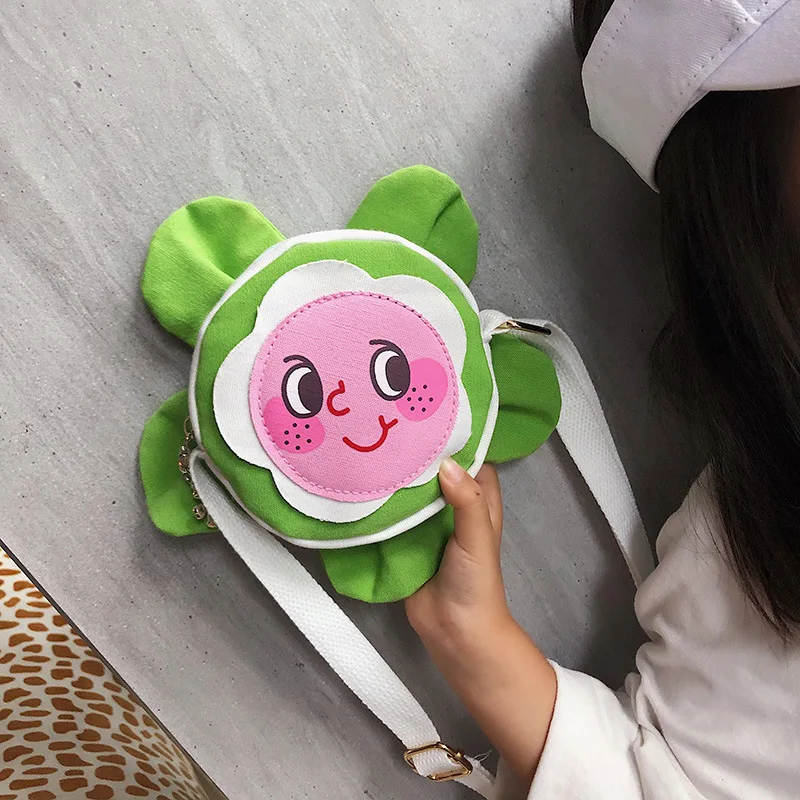 

New Style Summer Canvas Bag Women's Korean-style Dazzle Yafeng Small Flower Shoulder Bag Hipster GIRL'S Solid Color Shoulder Bag