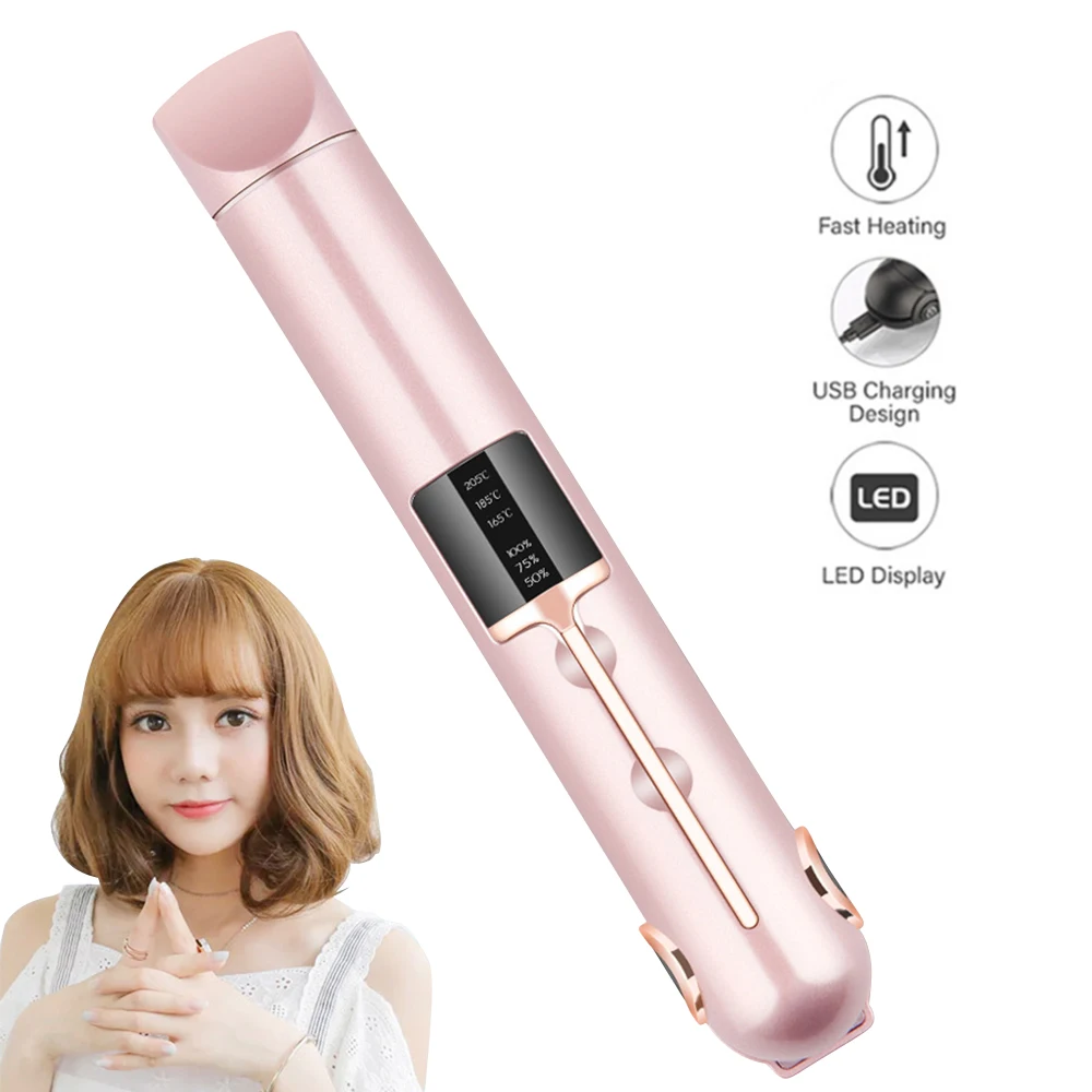 

Mini USB Electric Hair Curling Iron Multifunction Curling Wand Fast Heating Fashion Hair Waver Handheld Hair Styling Tools