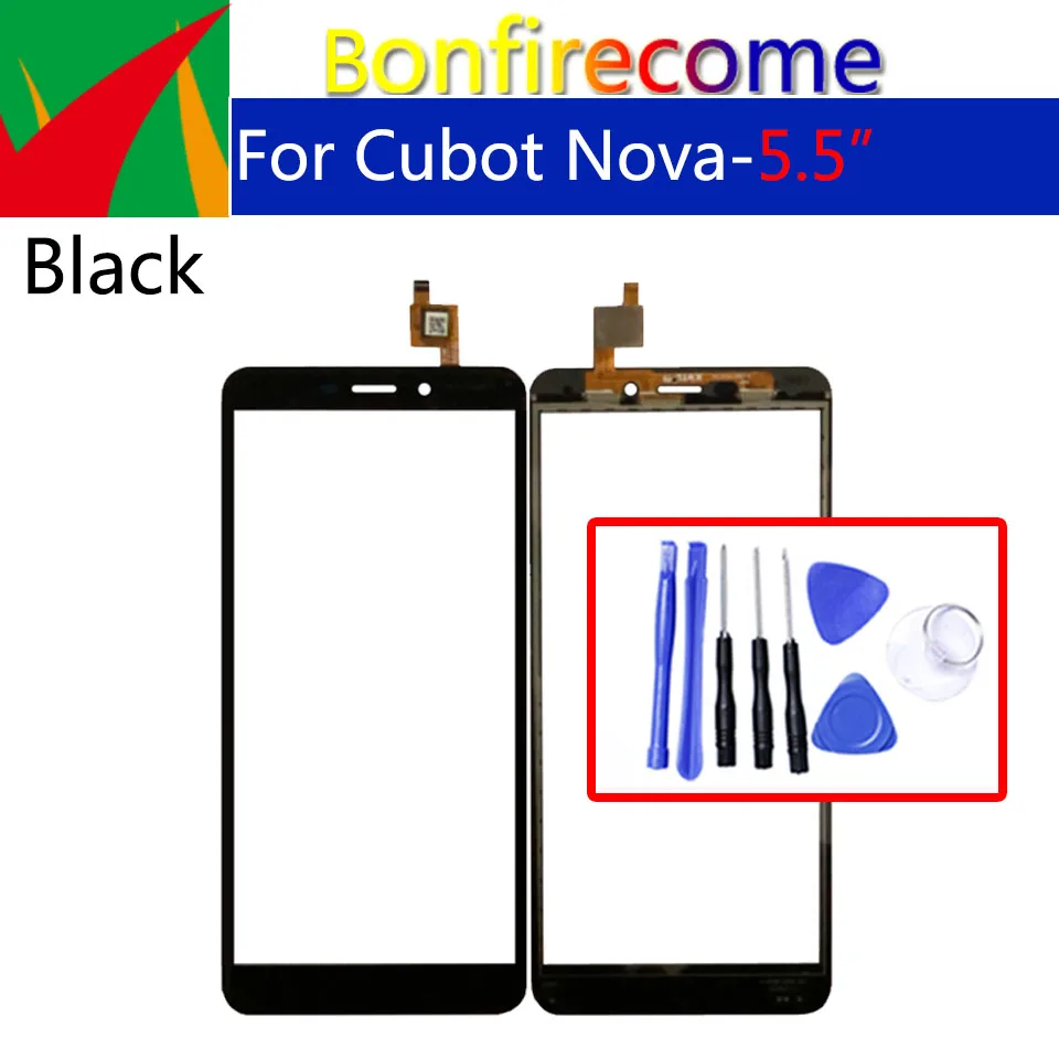 Дигитайзер сенсорного экрана для Cubot Nova ЖК дисплей стекло передней сенсорной панели замена 5 дюйма|Сенсорные