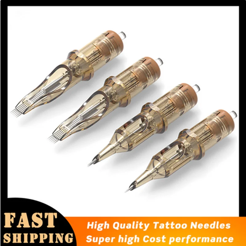 Ambition Revolution Tattoo Cartridge needles 0.30mm Round Liner #10  (0.25mm) Stable premium fine needles for Tattoo supply