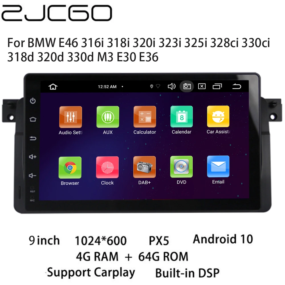 

Car Multimedia Player Stereo GPS DVD Radio Navigation Android Screen for BMW E46 316i 318i 320i 323i 325i 328ci 330ci 318d M3