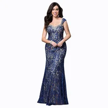 Новинка, вечернее платье со средней посадкой на лямках, кружевное платье на молнии без рукавов, длинное платье на бретельках, кружевное ажурное вечернее платье