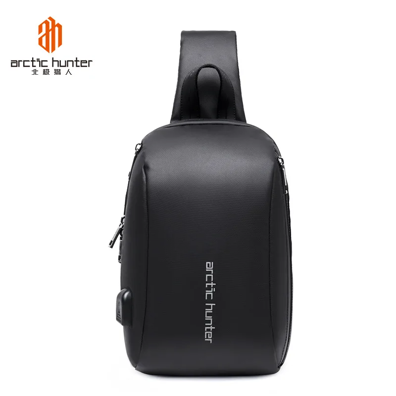 

New Style Derm Men Fashion Chest Pack Anti-Spillage Wear-Resistant Shoulder Bag Lightweight Multi-functional Oblique Bag