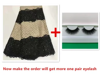 

guipure lace fabric african cord lace with stone african lace fabric high quality 5yards nigerian lace fabrics for dress ZQ-A205