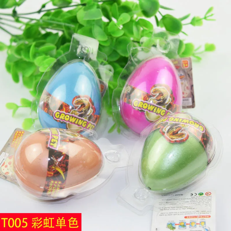 Huilong Новое большое пропитанное водой Инкубационное яйцо экспансия игрушка