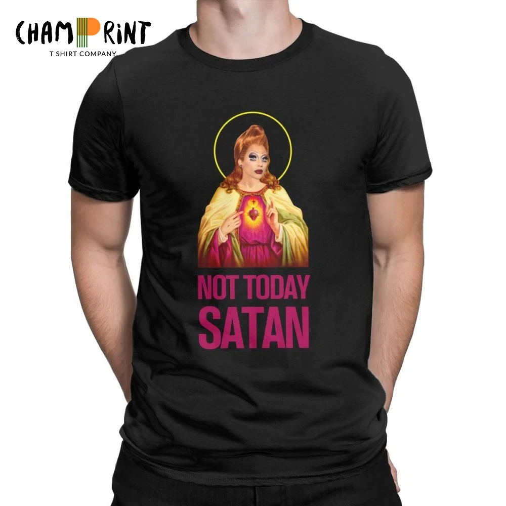 Мужская футболка Bianca Del Rio Not Today satan Ретро стиль короткий рукав Rupaul's Drag racing
