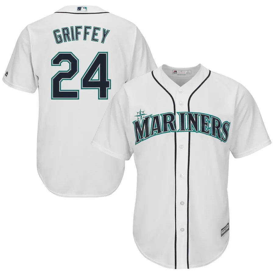 Мужская футболка Seattle Ichiro Suzuki Ken Griffey Jr Jay Buhner