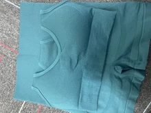 Gym Leggings Sportswear Crop-Top Yoga-Set Fitness Workout Seamless Long-Sleeve High-Waist