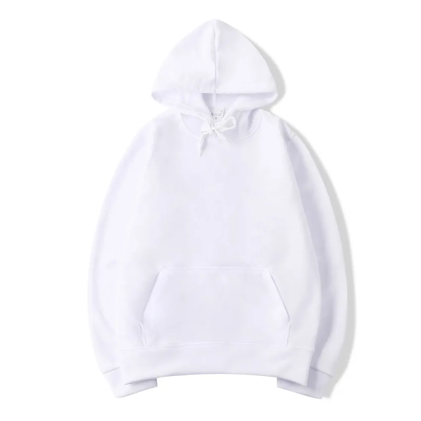 solid Men/Woman Hoodies Sweatshirts cotton polyester pink black gray blue Hip Hop Street wear Skateboard Male Hoodie Pullover | Мужская