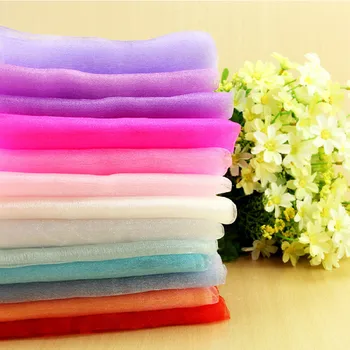 

72CMx10M Tulle Roll Crystal Fabric Organza Tulle Roll Spool Wedding Decoration Birthday Party Kids Baby Shower 66