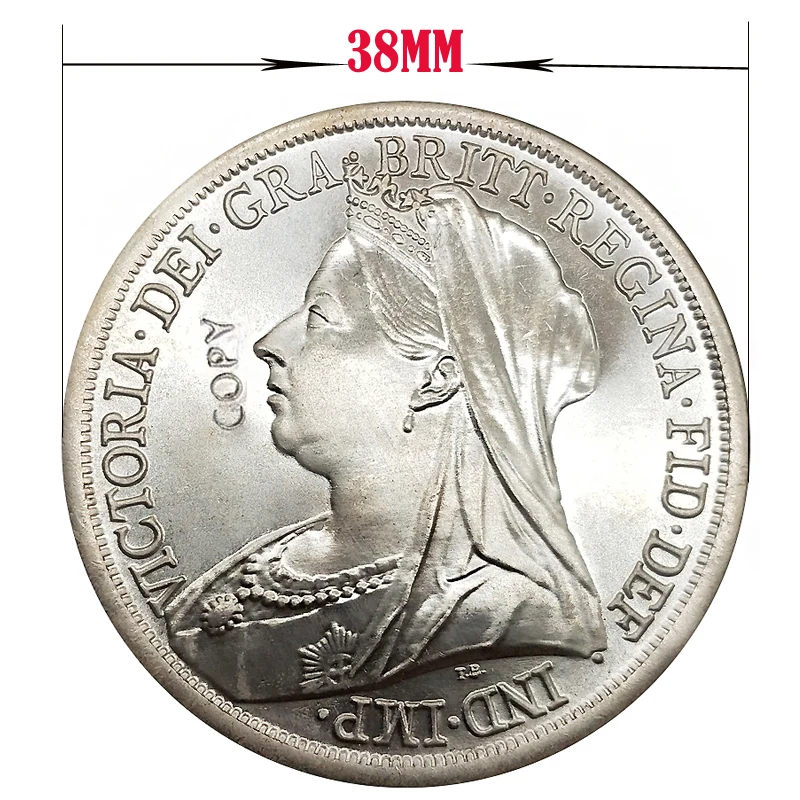 14 шт 1887-1900 Великобритания полный набор 27 г имитация монеты Королева Виктория монеты Великобритания украшение дома монета