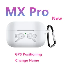 Новые MX Pro tws беспроводные Bluetooth наушники gps изменение имени 6D супер бас наушники pk i9000 tws i90000 Pro h1chip