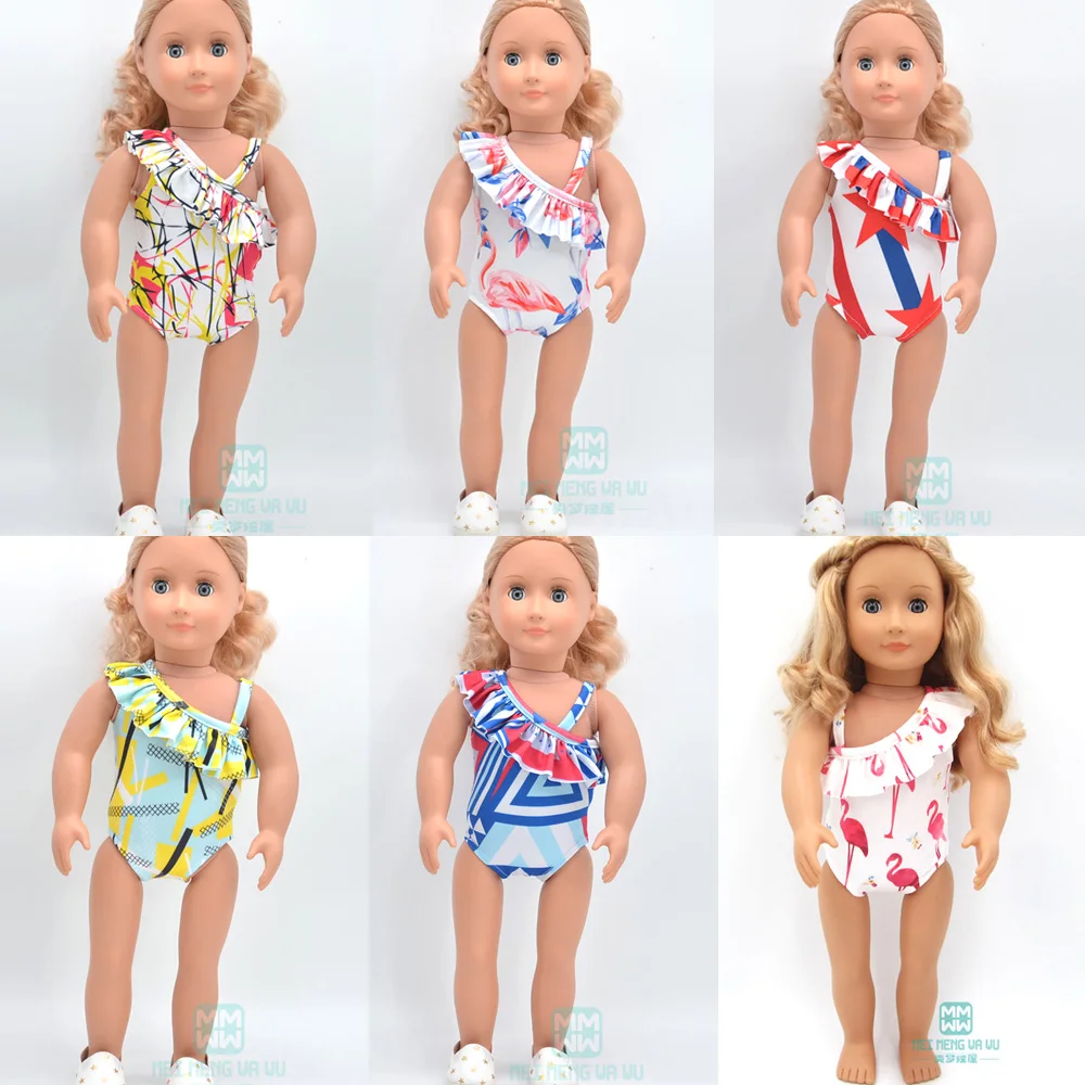 

Doll clothes fashion swimsuit diving suit for 45cm American doll and new born doll accessories