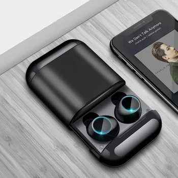 

TWS Wireless Bluetooth 5.0 Earbuds Stereo Binaural Call Earphones with Charging Case NC99