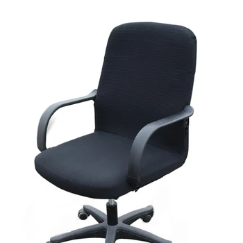 

2Pcs/Lot Seat Cover for Computer Chair Elastic Office Chair Cover Armchair Chair Covering Stretch Party Chair Covers Slipcover