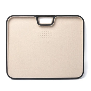 

Wheat Straw Cutting Board Slope Anti-Overflow Anti-Skid Grinding Ginger Garlic Puree Double-Sided Cutting Board