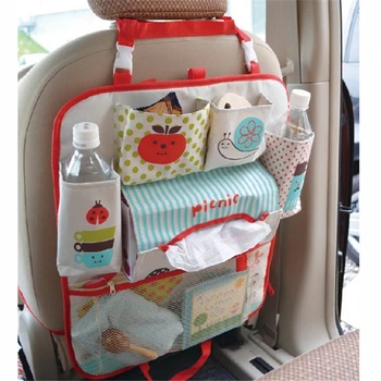 

Mom Bag Universal Car Rear Seat Organizer Storage Hanging Bag Baby Diapers High Capacity Car Sundries Bags