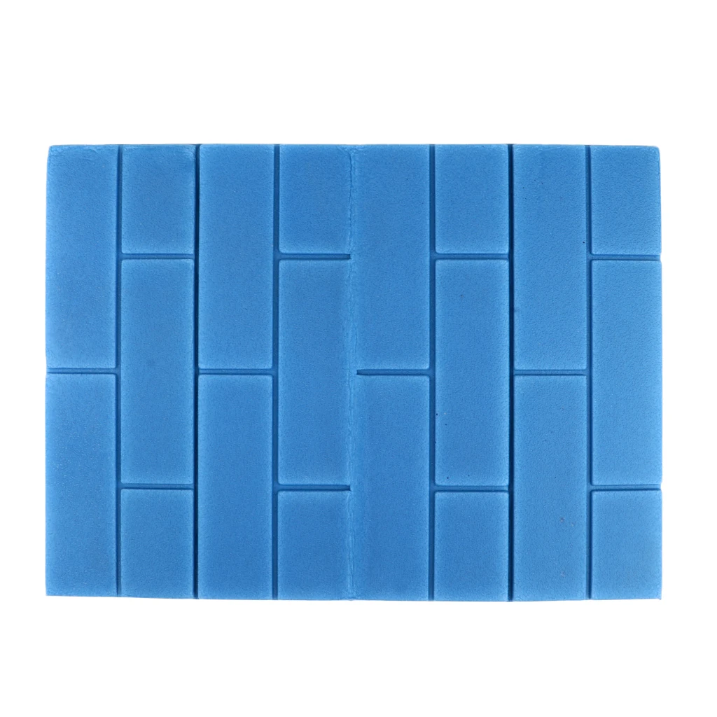 Foldable Outdoor Camping Mat Seat, Foam XPE Cushion, Portable Waterproof Chair, Picnic Mat Pad, 38x28cm, Blue Color