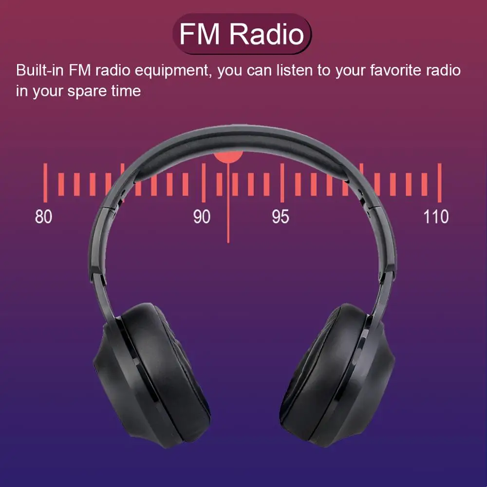 Retekess TR104 FM Headset Radio Headphone Receiver for Meeting Train Church Translation Simultaneous Interpretation System