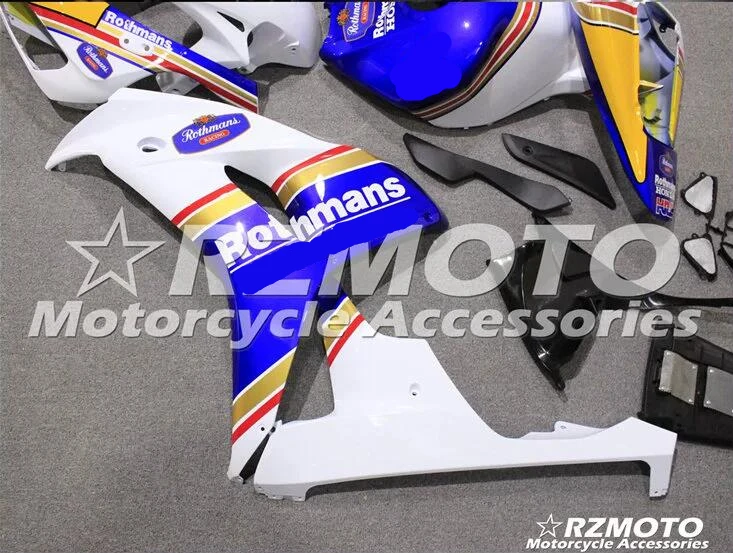 Мотоциклетный обтекатель abs, пригодный для Honda Cbr1000rr 2006-2007 корпусные детали формы белый синий желтый ACEKITS Магазин № 0085