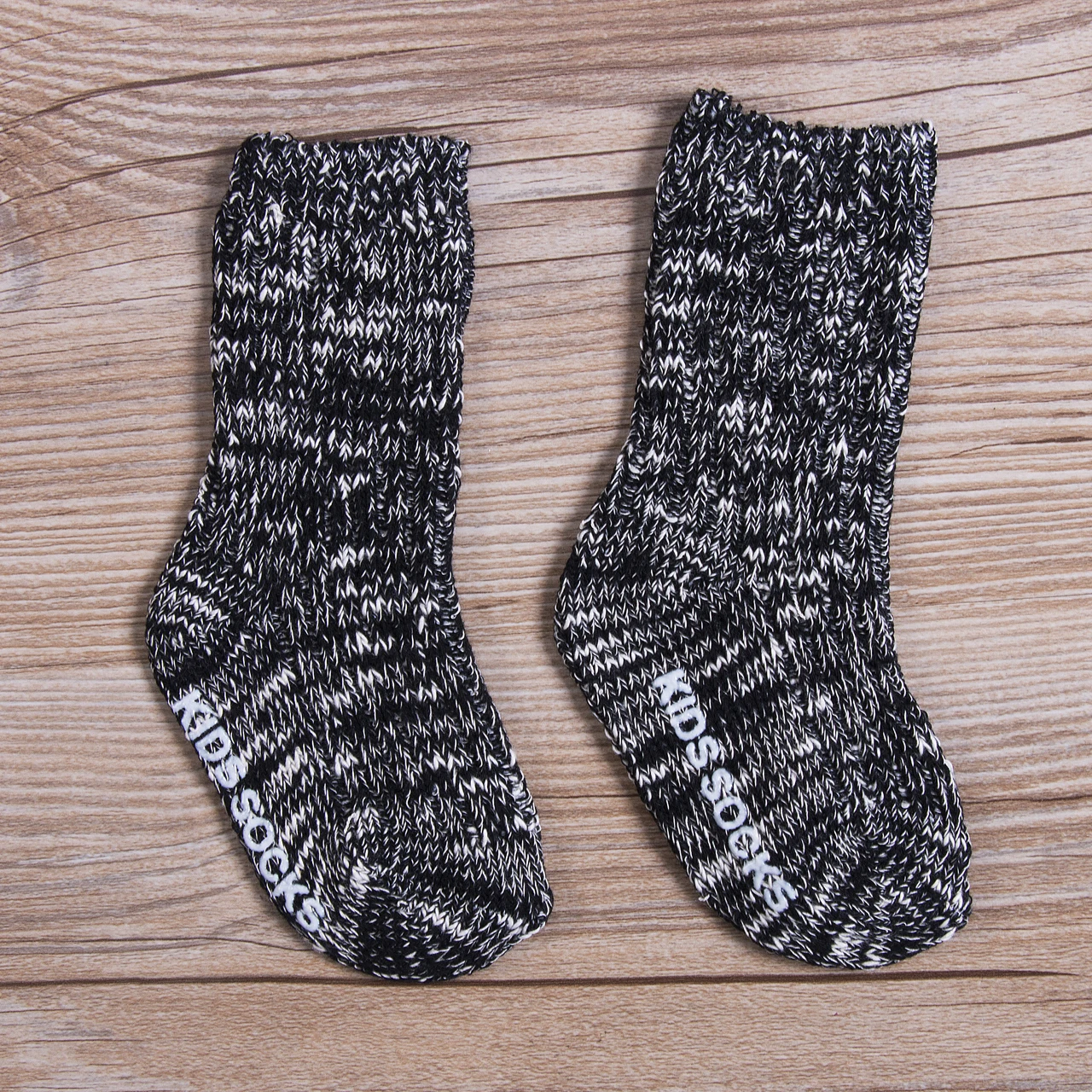 Новорожденный Носки для малышей и маленьких мальчиков и девочек, зимняя одежда из шерсти теплые носки Детская одежда; плотная вязаная не скользящие по полу носки горячая распродажа 0-2years