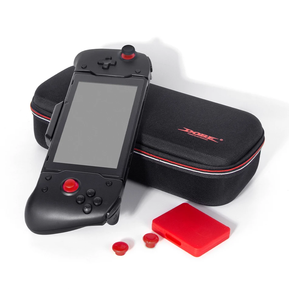 For Switch Controller Upgraded Gamepad Plug PD Fast Charge Double Motor Vibration Built-in 6-Axis Gyro Handle Grip Storage Bag