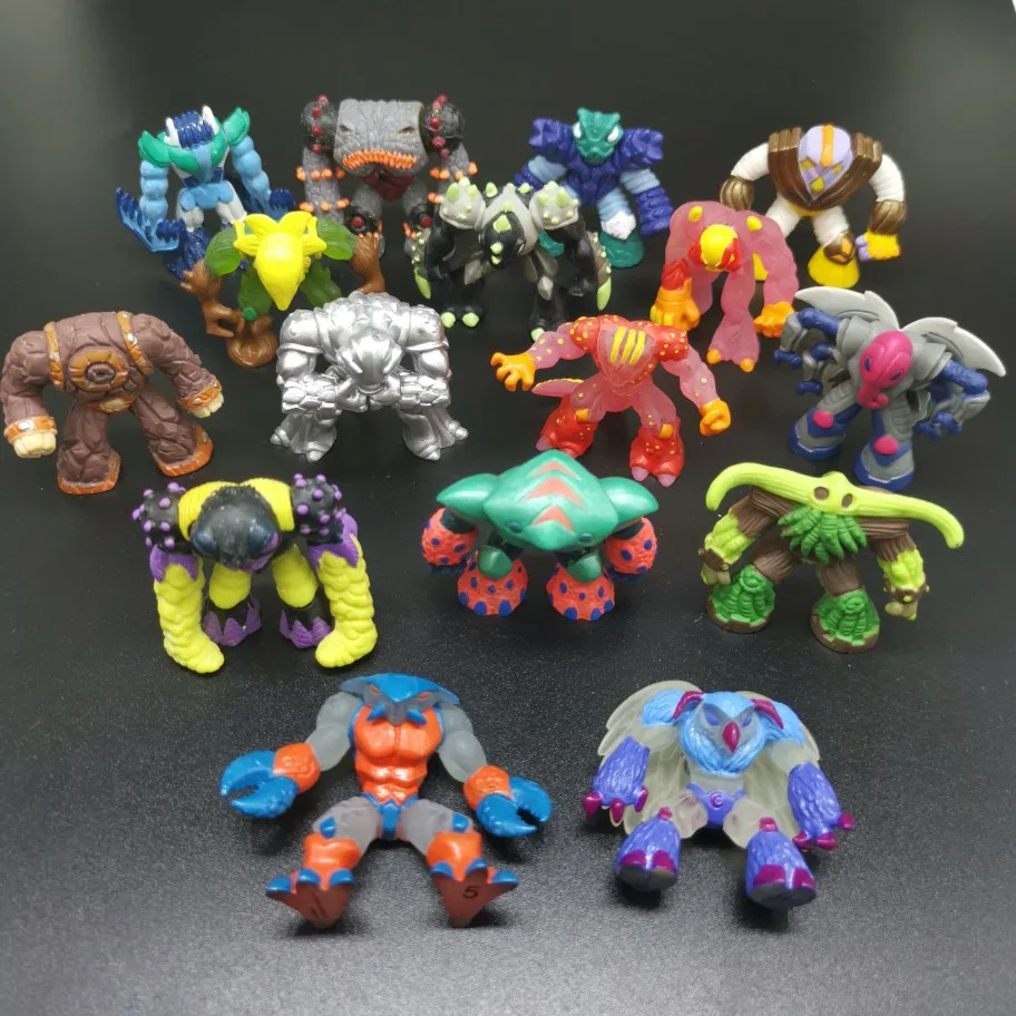 15 шт мультфильм Gormiti аниме Dolls.3 10 см. 50 + стилей. Красивая девочка Капсула Игрушка.