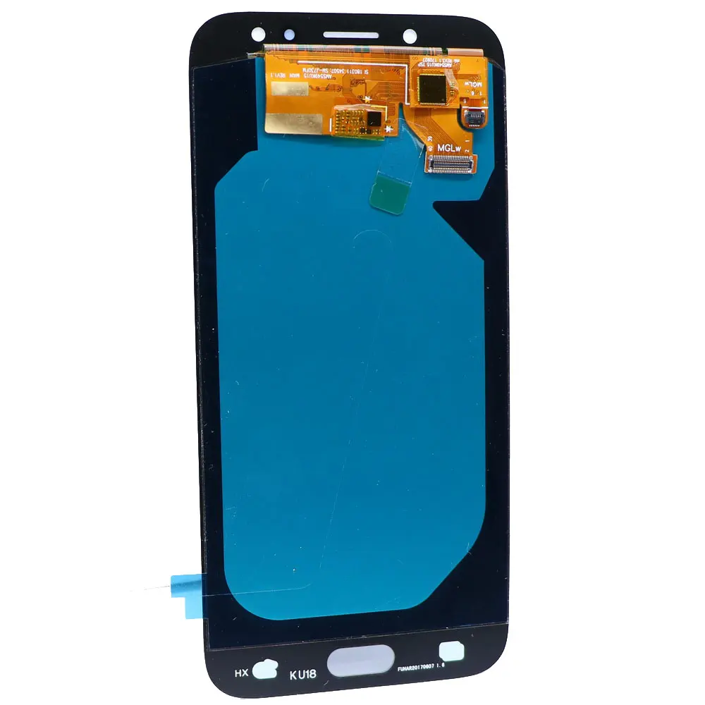 Протестированный 5,5 ''ЖК-дисплей для SAMSUNG Galaxy J7 Pro J730 J730F ЖК-дисплей кодирующий преобразователь сенсорного экрана в сборе регулировка яркости