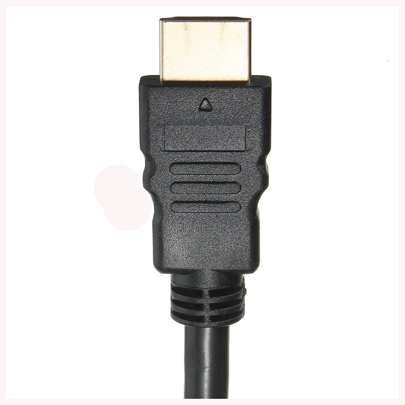 HD tv 1,8 M HDMI Мужской к VGA Кабель-адаптер Соединительный кабель для PC tv черный