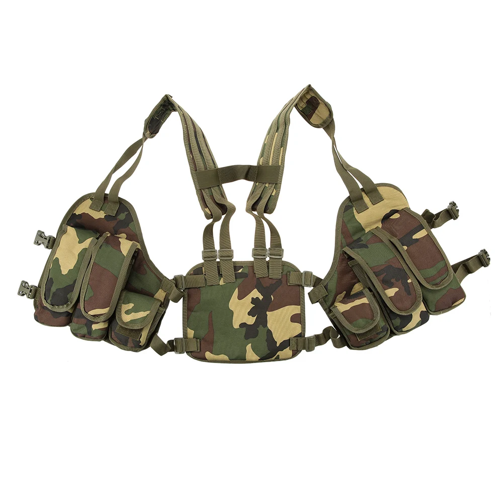 Открытый тактический жилет нагрудная Установка Регулируемый мягкий модульный военный жилет сумка для пистолета держатель сумка на платформе тактический жилет