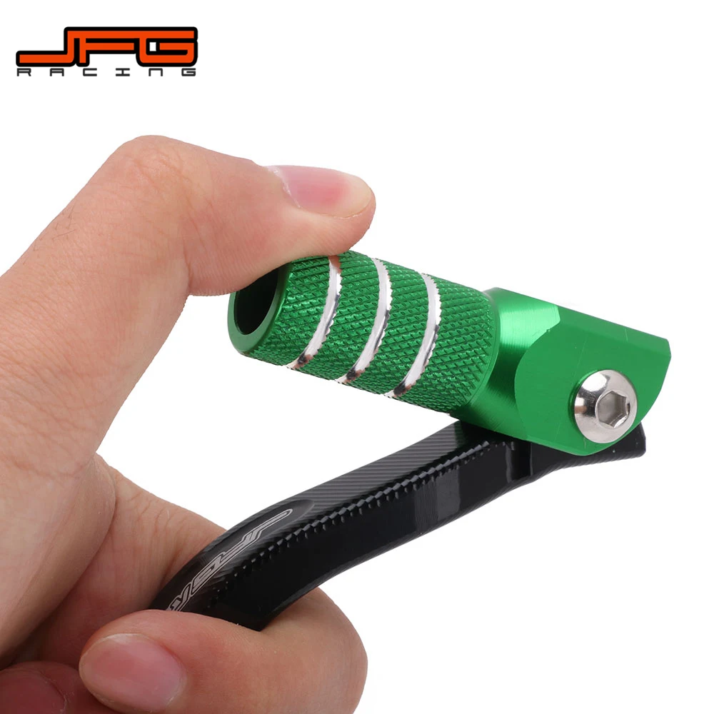 Motorcycle CNC Shifter Shift Rear Foot Brake Pedal Lever for KAWASAKI KX250F 2009-KX250-motorcycle gear shifter