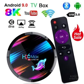 

Android 9.0 TV Box H96 Max X3 Amlogic S905X3 8K Smart TV Box 2.4/5G Wifi BT4.0 DDR3 4GB 64GB Media Player Android tv Set Top Box