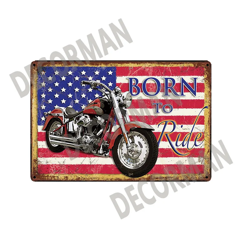 [Mike86] BSA US Car Triump японский мотор металлический знак потертый шик ретро настенная художественная табличка для кафе на заказ картина 20*30 см LTA-1697 - Цвет: GLA-5993