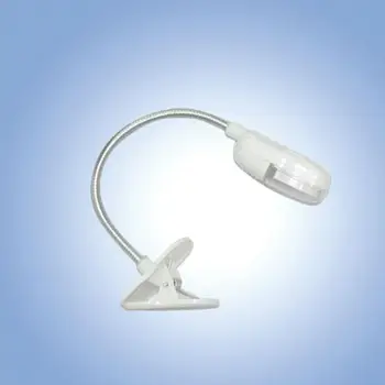 

LED Lamp With Clip Holder Table Desk Book Reading Light Room Study Night Light PVC Bedside Bedroom Dormitory Emergency Light