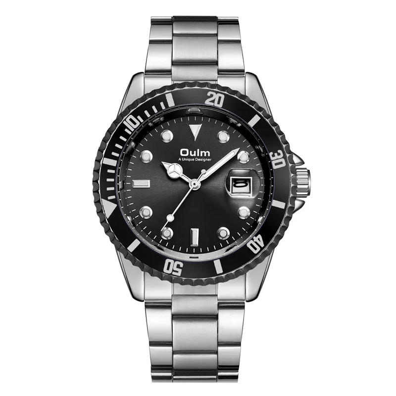 

Full Stainless Steel Men Watch Fashion Male Date Calendar Clock Sports Watchband Waterproof Man Quartz Wrist Watches