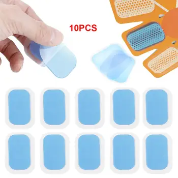 

10PCs Replaceable Hydrogel Pad Gel Stickers for Abdominal Muscles Training Fat Loss Abdominal Muscle Hydrogel Pad High Adhesion