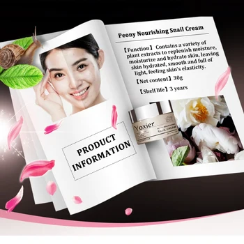 

Snail Collagen Serum Cream Moisturized Elastic Face Cream Anti-wrinkle Easily Absorbed Essence Cream Face Skin Care