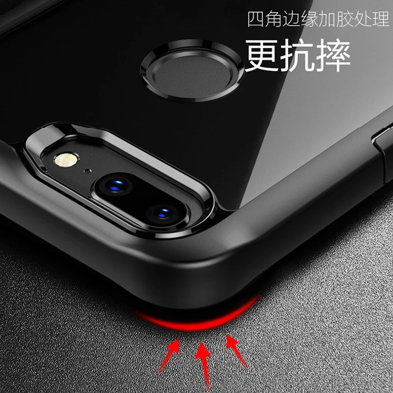 Для Oneplus 7T чехол для ONEPLUS 7T 7 Pro one plus 7Pro 6T 6 5T 5 HD прозрачный мягкий силиконовый акриловый гибридный Чехол