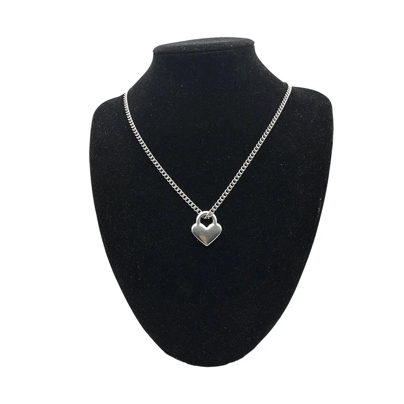 Женский чокер из нержавеющей стали с подвеской в виде сердца | Украшения и