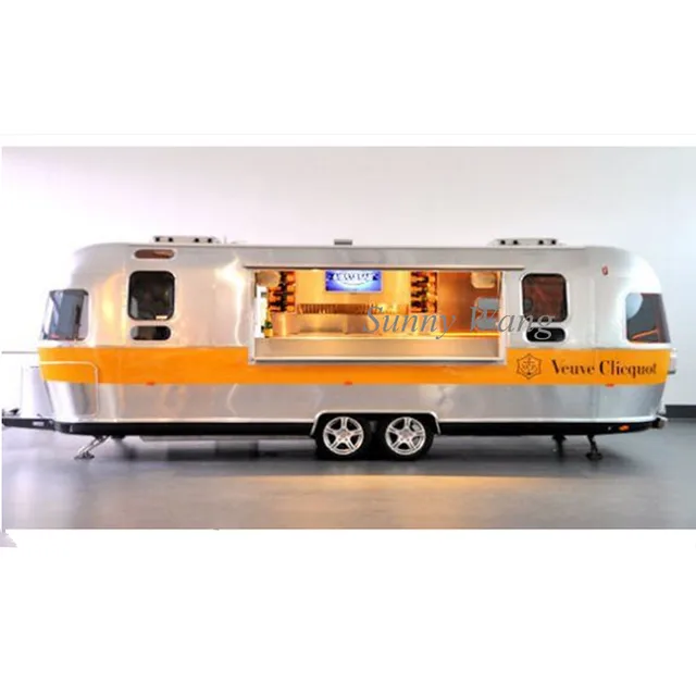 2021 New Arrival Baking Shop Cake Van Dessert Kiosk Milk Tea Truck Book Cart With Customized Service