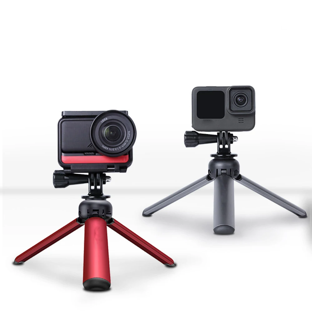 

Universal Mini Camera Tripod with Waterproof Bag Aluminum Alloy Travel Stand Portable for DSLR Smartphones Sports Camera VH99
