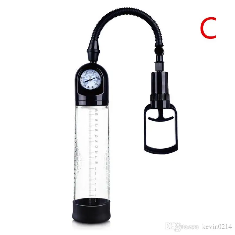 New 7 Models Male Vacuum Penis Pump Phallus Enlargement Extensions Device Penis Extender Sex Products Pumps & Enlargers for Men B2-4-2