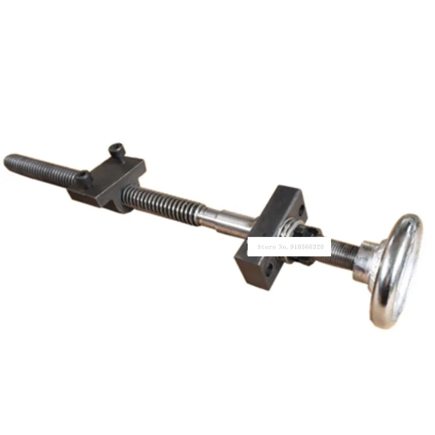 

No.9 Screw Handwheel Slide Screw Power Tool Accessories Slide Carriage 4mm Lead Screw Rod Trapezoid Screw Rod With Bearing Scale