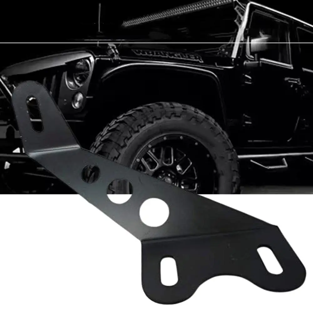 Для Jeep Wrangler кронштейн капота для Jeep Wrangler для трех отверстий для освещение капота подставка аксессуары для модификации автомобиля