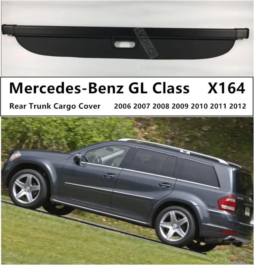 Rear Cargo Cover For Mercedes-Benz GLK Class GLK350 GLK250 GLK300 GLK260  privacy Trunk Screen Security Shield shade - AliExpress