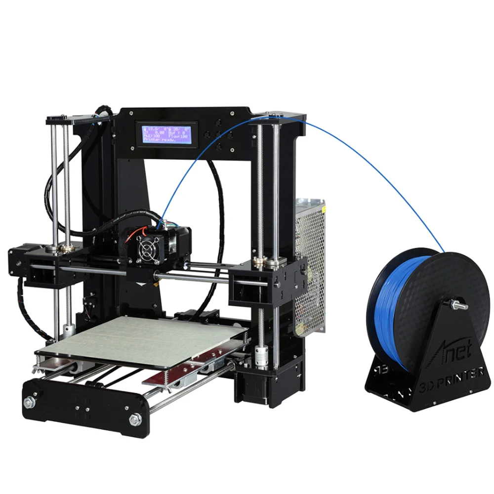 Anet A6L автоматический нивелир высокой точности 3D принтер Reprap i3 DIY Impresora Kit Micro SD