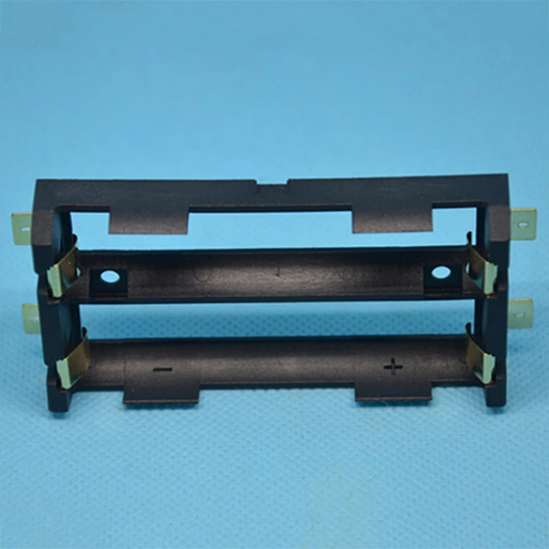 2X18650 батарея держатель SMD SMT высокое качество коробка с бронзовые значки TBH-18650-2C-SMT