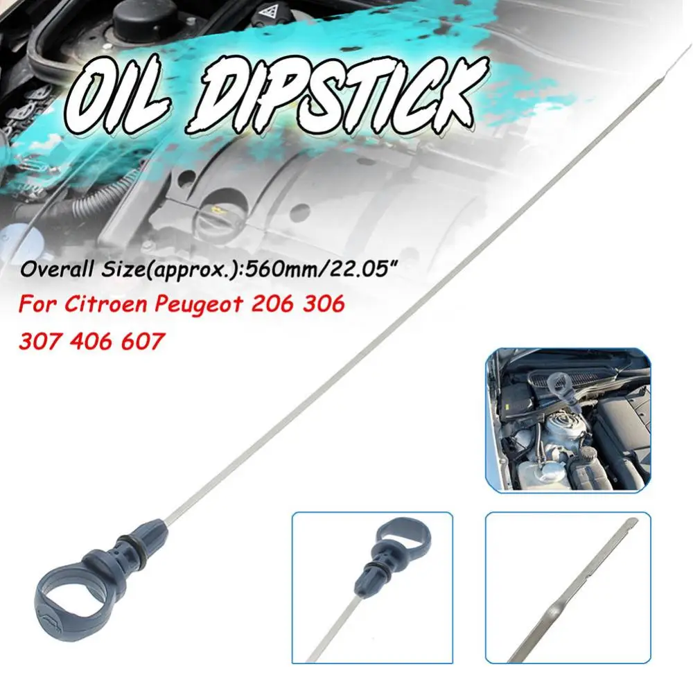 1 PC For Peugeot 206 207 307 Oil Dipstick 1174.85 Only For 206 207 307 With  1.4 Engines Accessories - AliExpress