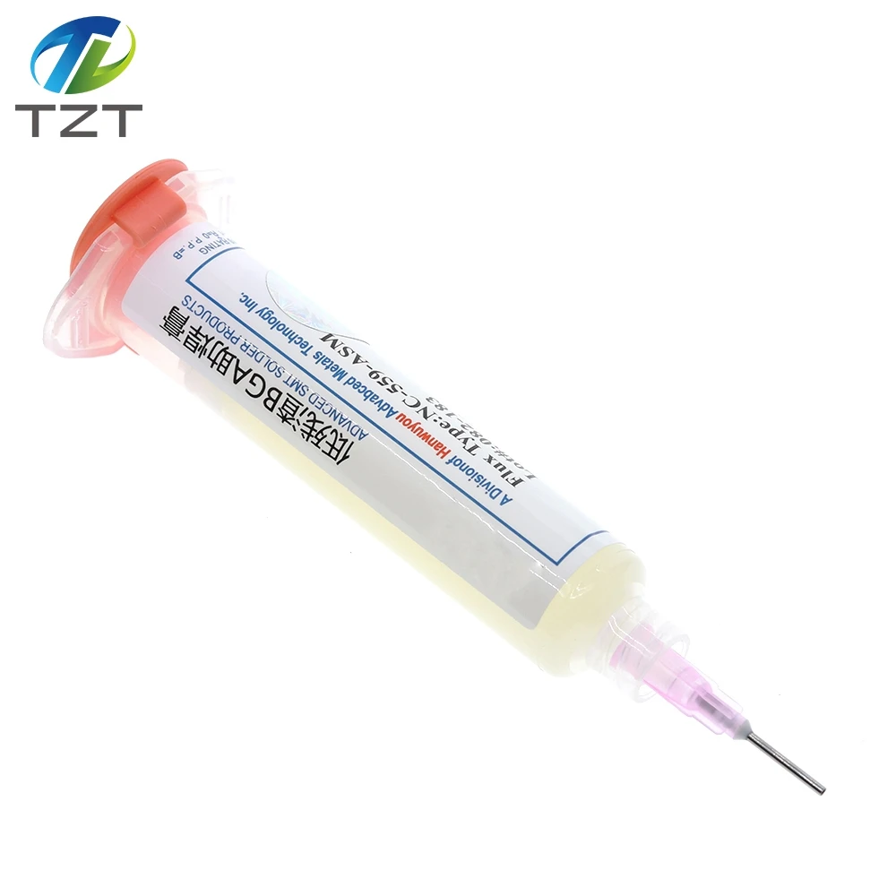 TZT Advanced BGA SMD паяльная паста флюс смазка объемом 10cc NC 559 ASM UV 559|Интегральные схемы| |