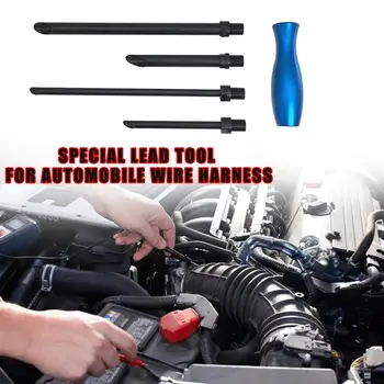

1set Car Modification Threading Tool Wire Insertion Tool Set For Repairing Stereos,Dashboard Wiring Routes,Headlights